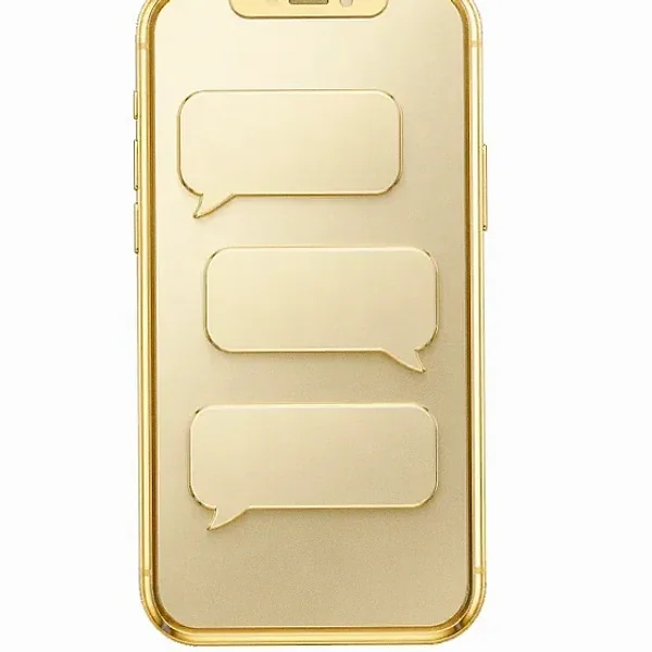 Smartphone with chat bubbles — Smash