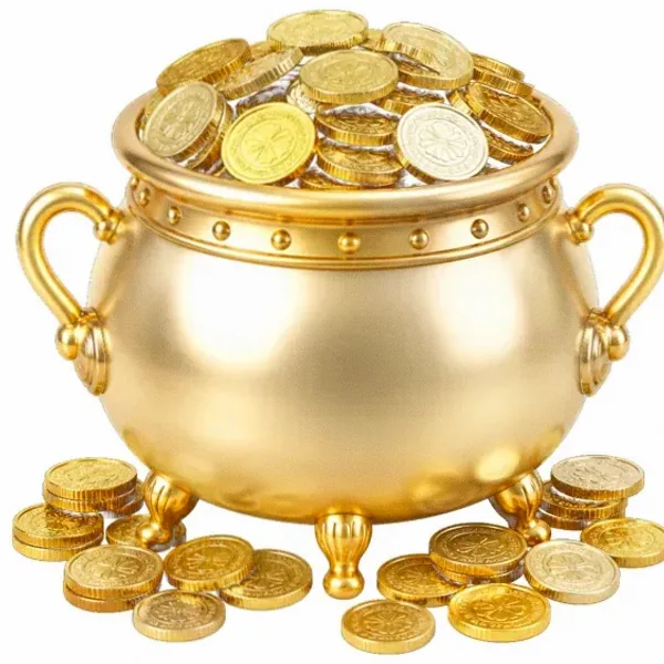 Coin-filled cauldron — Smash