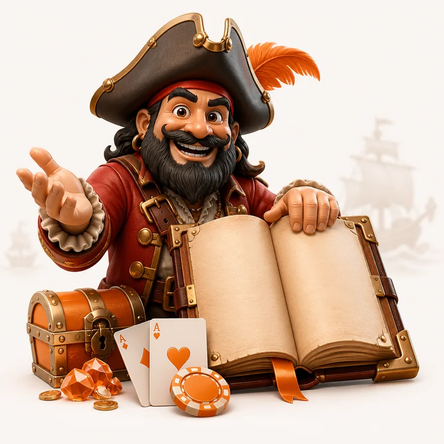 Open rulebook with cards — Smash