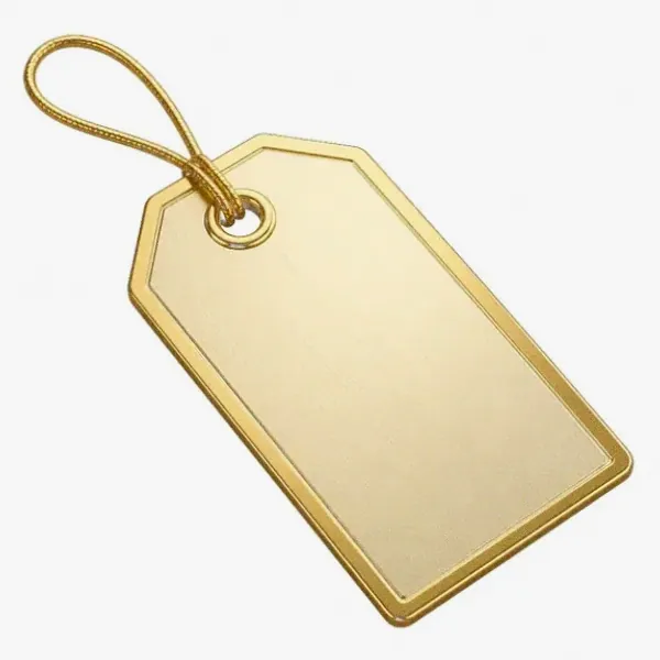 Blank price tag — Smash
