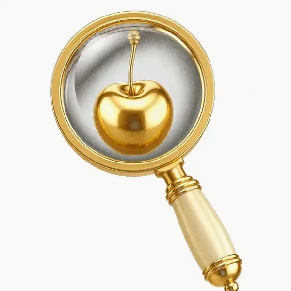 Cherry magnifying glass — Smash