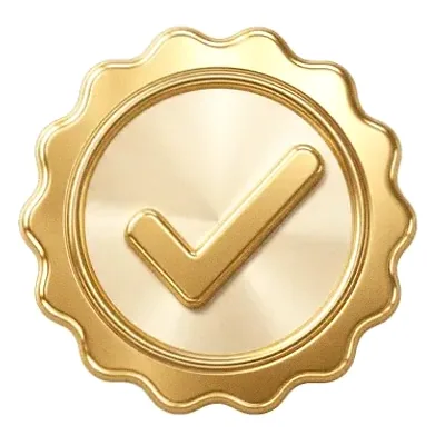 Checkmark badge — Smash