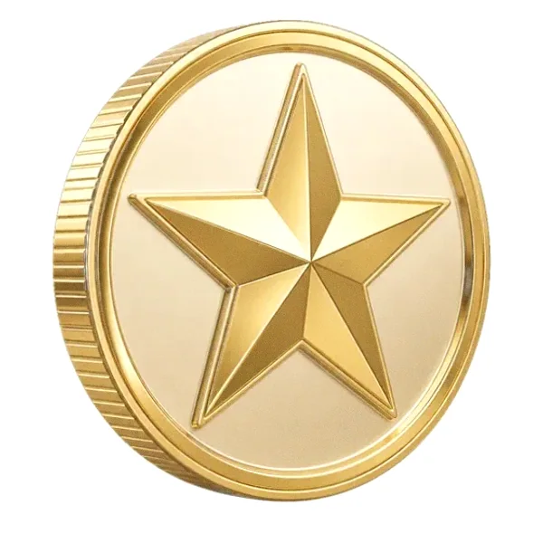 Star-emblem coin — Smash