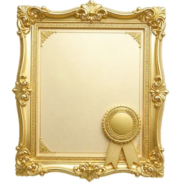 Framed certificate — Smash