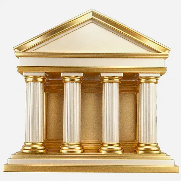 Classical bank building — Smash