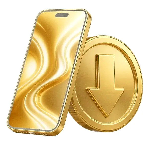 Smartphone and coin — Smash